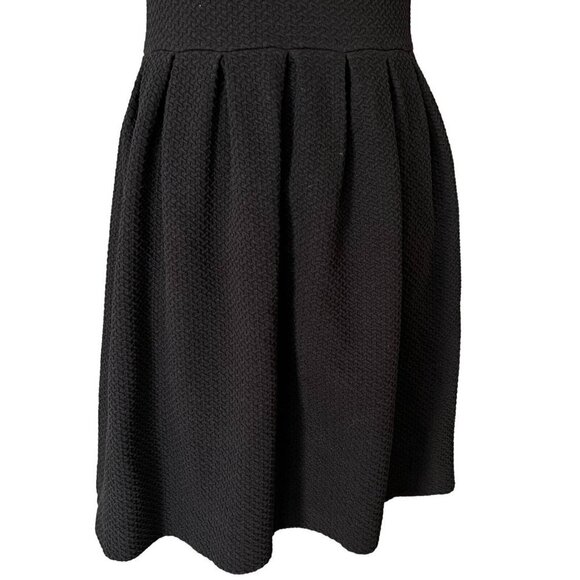 Ganni‎ Textured Pleated Mini Dress Womens Size S Sleeveless Capsule Corpcore - Picture 3 of 11